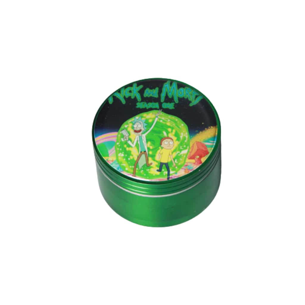 Rick & Morty 63mm 4pc Grinder - Smoke Shop Wholesale. Done Right.