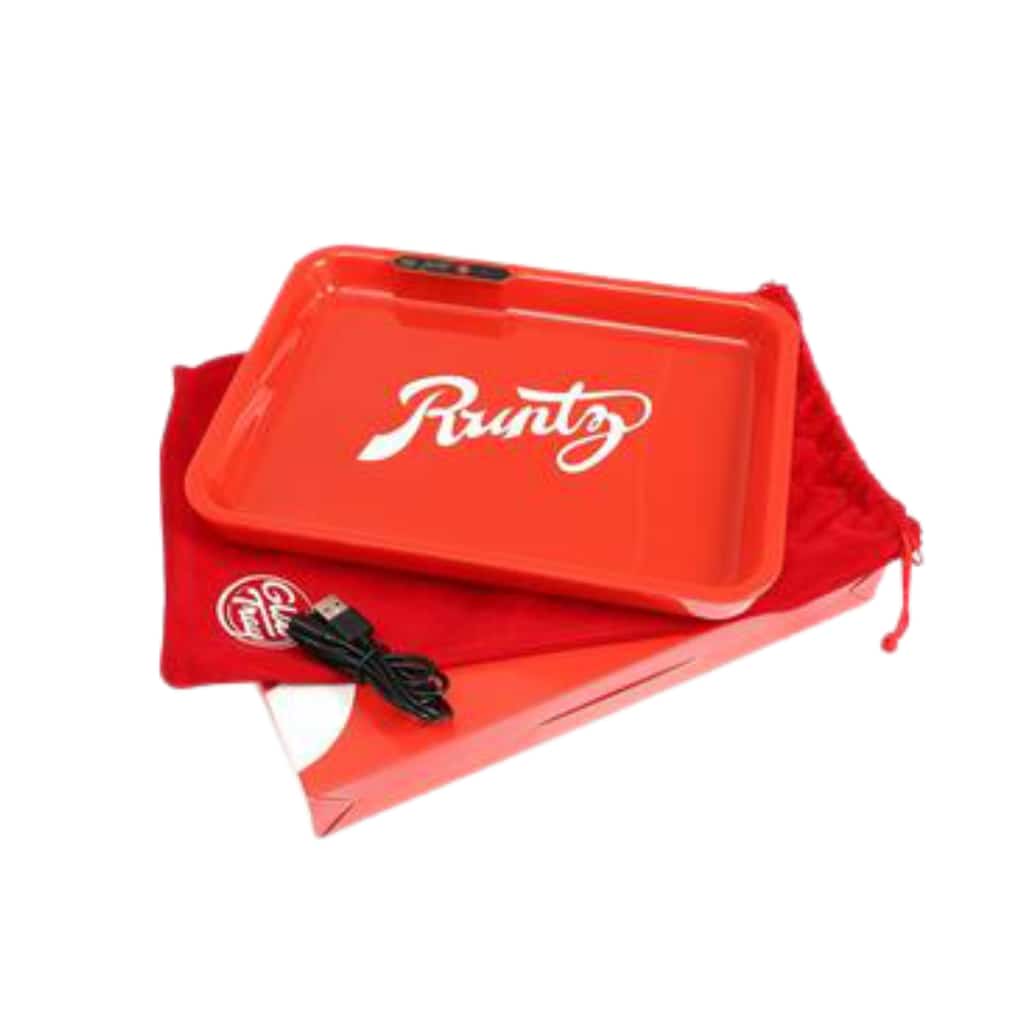 Runtz Red LED Glow Tray - Smoke Shop Wholesale. Done Right.