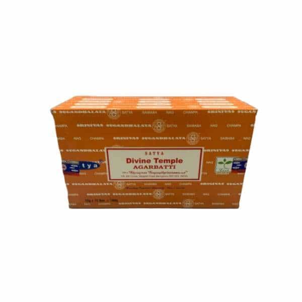 Satya 15g Divine Temple Incense - Smoke Shop Wholesale. Done Right.