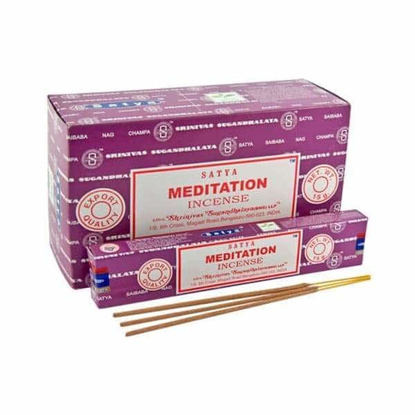 Satya 15g Meditation Incense - Smoke Shop Wholesale. Done Right.