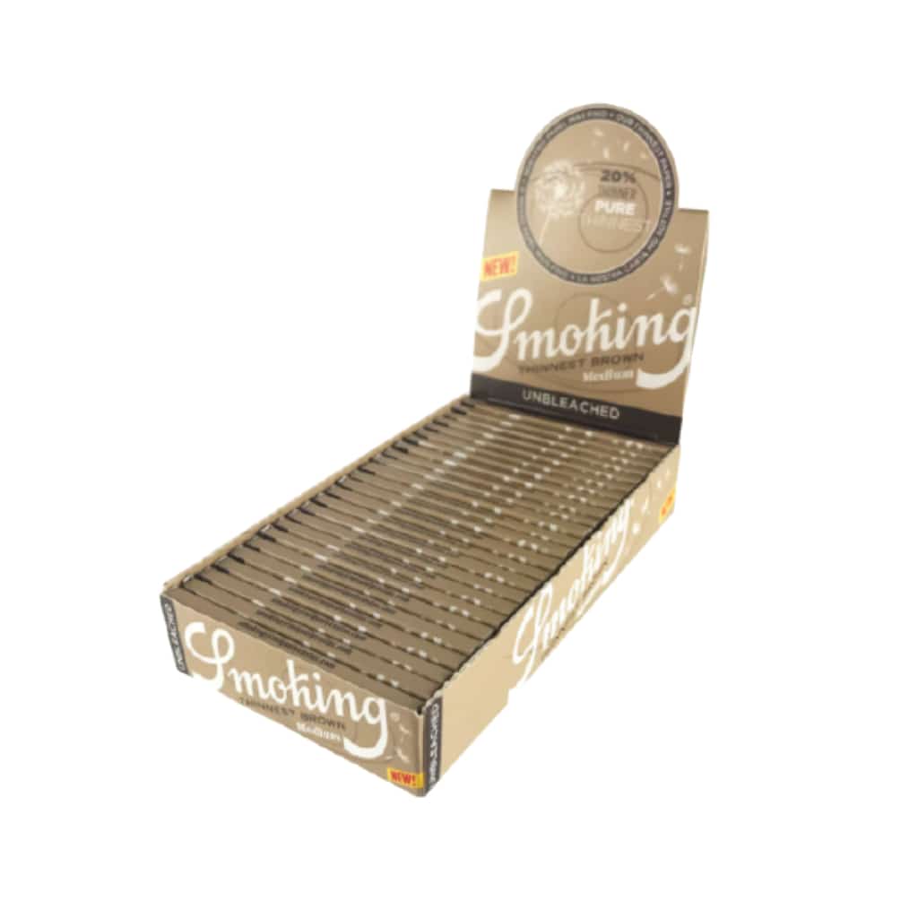Smoking Brand 1 1/4 Thinnest Browning Rolling Papers - Smoke Shop Wholesale. Done Right.