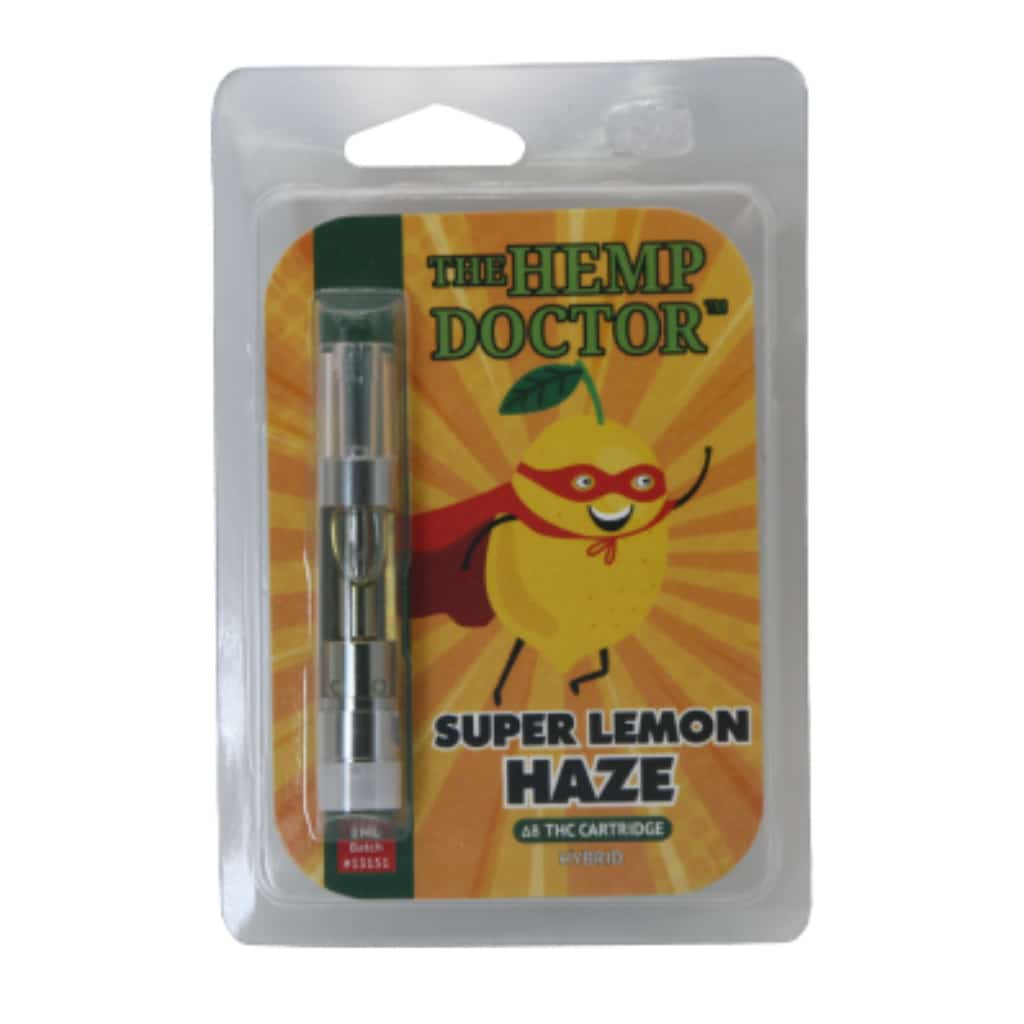 The Hemp Doctor - 1ml Super Lemon Haze Cart - Smoke Shop Wholesale. Done Right.