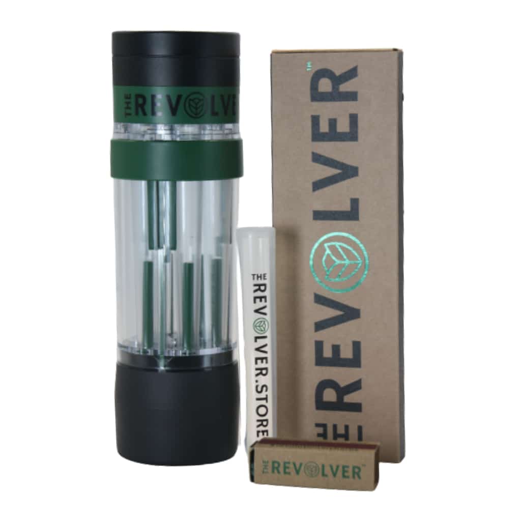 The Revolver - Grinder & Cone Filler - Smoke Shop Wholesale. Done Right.