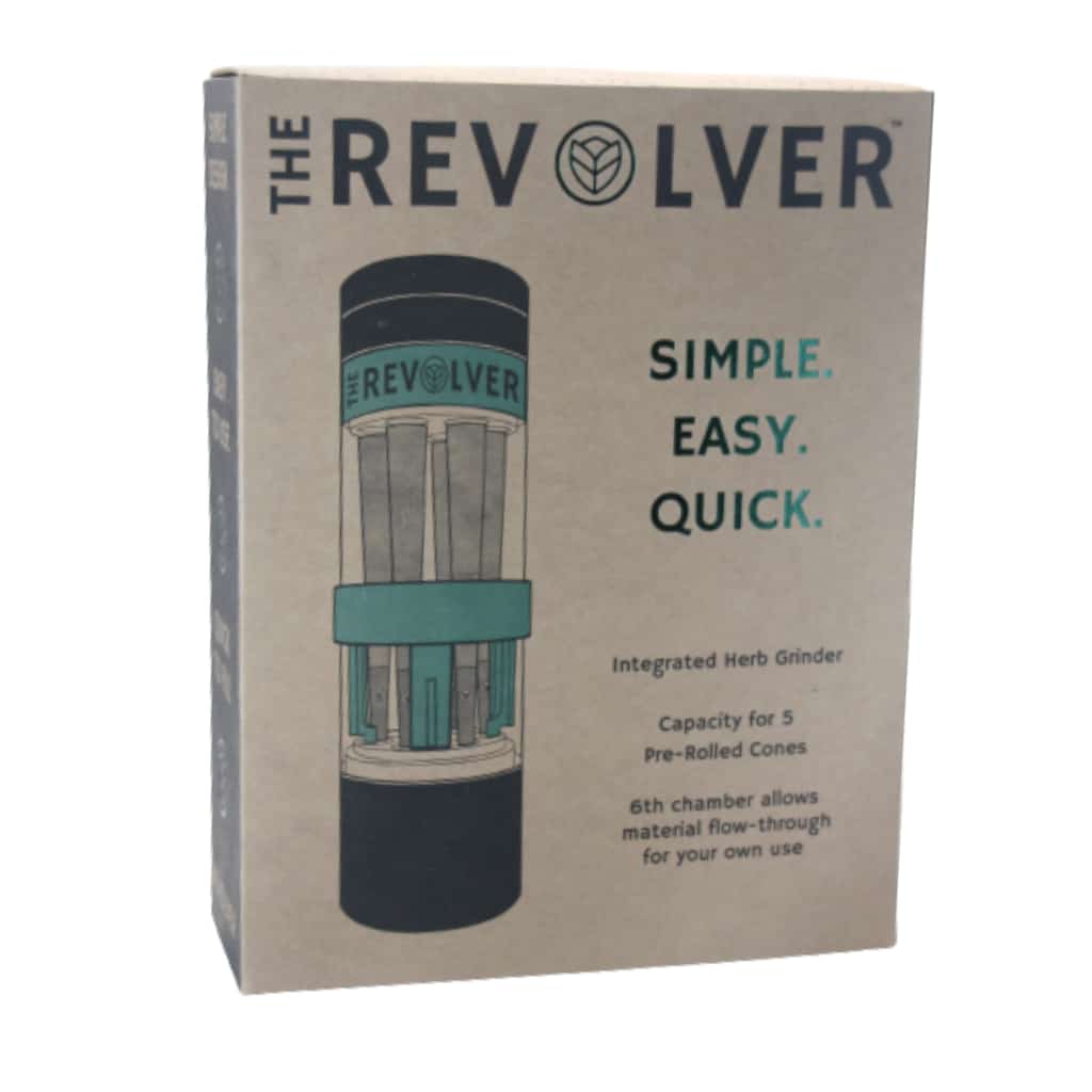 The Revolver - Grinder & Cone Filler - Smoke Shop Wholesale. Done Right.
