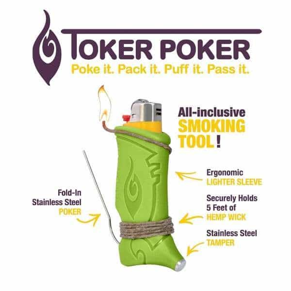 Toker Poker 25ct Display - Smoke Shop Wholesale. Done Right.