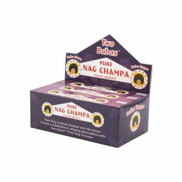 Two Babas Nag Champa Incense (15g) - Smoke Shop Wholesale. Done Right.
