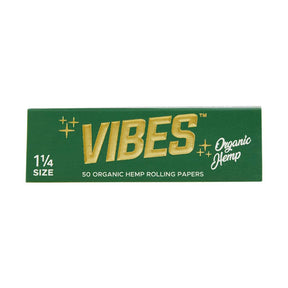 Vibes 1 1/4 Organic Hemp Rolling Papers - Smoke Shop Wholesale. Done Right.