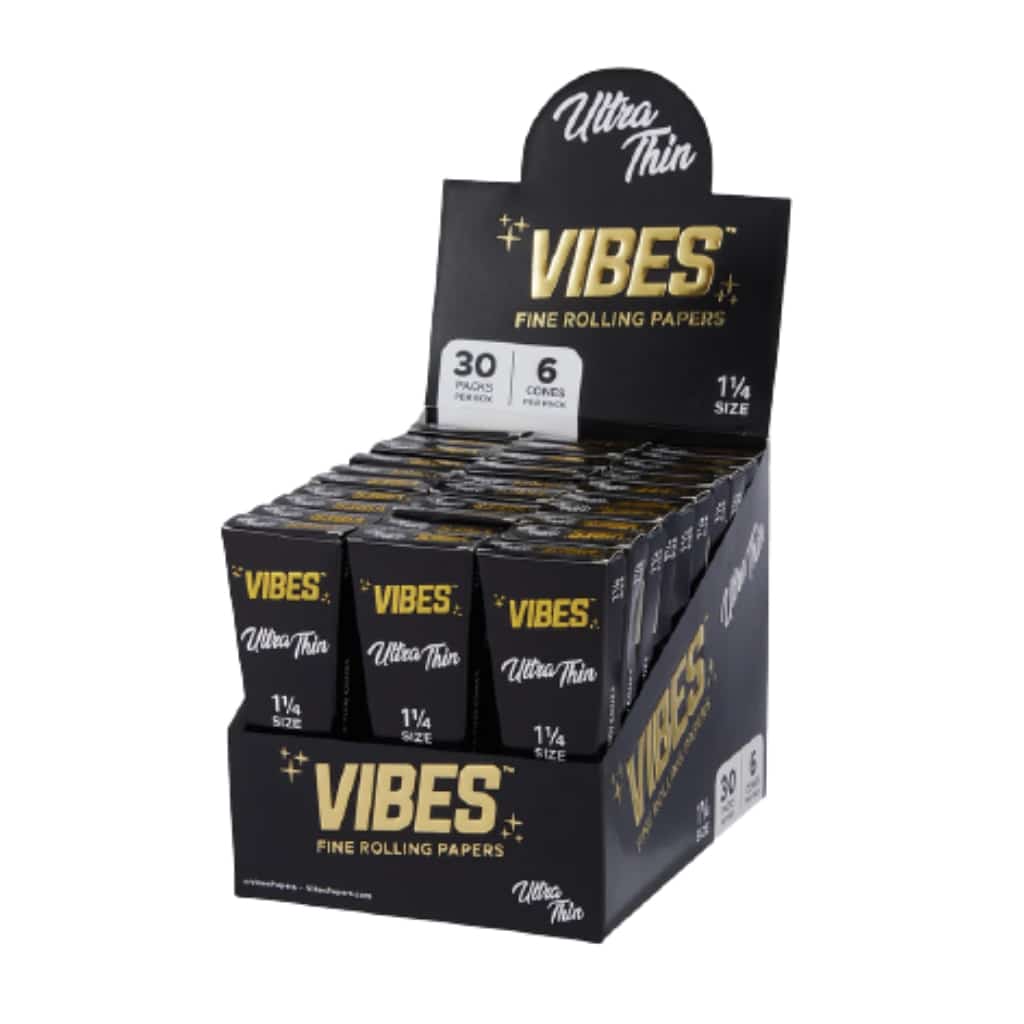 Vibes 1 1/4 Ultra Thin Cones - Smoke Shop Wholesale. Done Right.