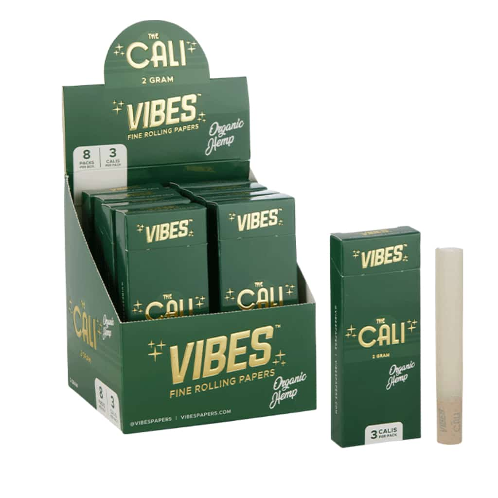 Vibes Organic The Cali 2g Hemp Cones - Smoke Shop Wholesale. Done Right.