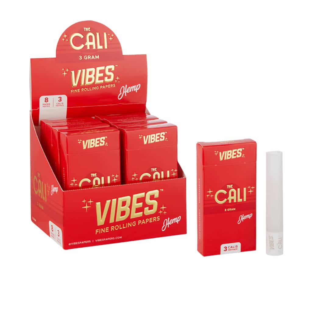 Vibes The Cali 3g Hemp Cone - Smoke Shop Wholesale. Done Right.