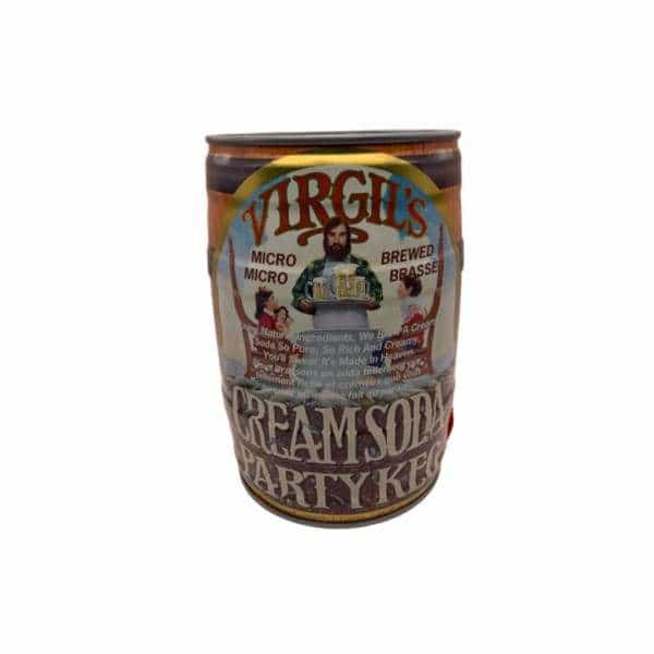 Virgil’s Cream Soda Keg Stash Can - Smoke Shop Wholesale. Done Right.