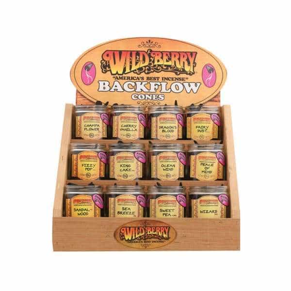 Wild Berry Backflow Cones Starter Kit - Smoke Shop Wholesale. Done Right.