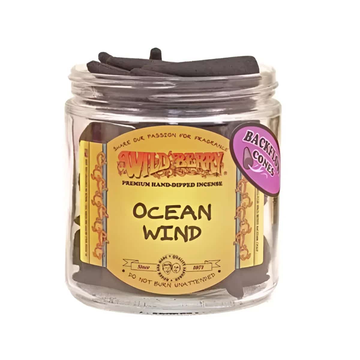 Wild Berry Ocean Wind Backflow Cones - Smoke Shop Wholesale. Done Right.