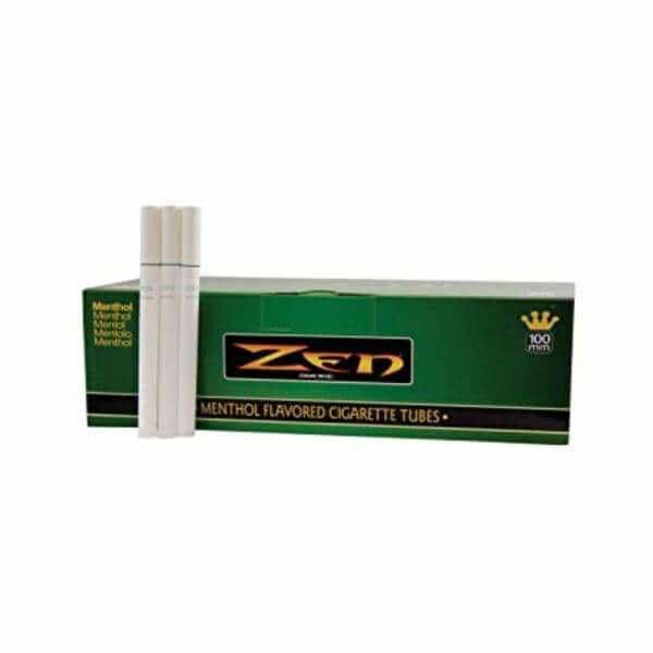 Zen Menthol Cigarette Tubes 100mm - Smoke Shop Wholesale. Done Right.